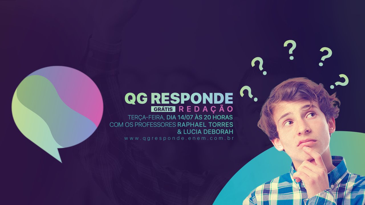 Reda&ccedil;&atilde;o - Enem | QG Responde