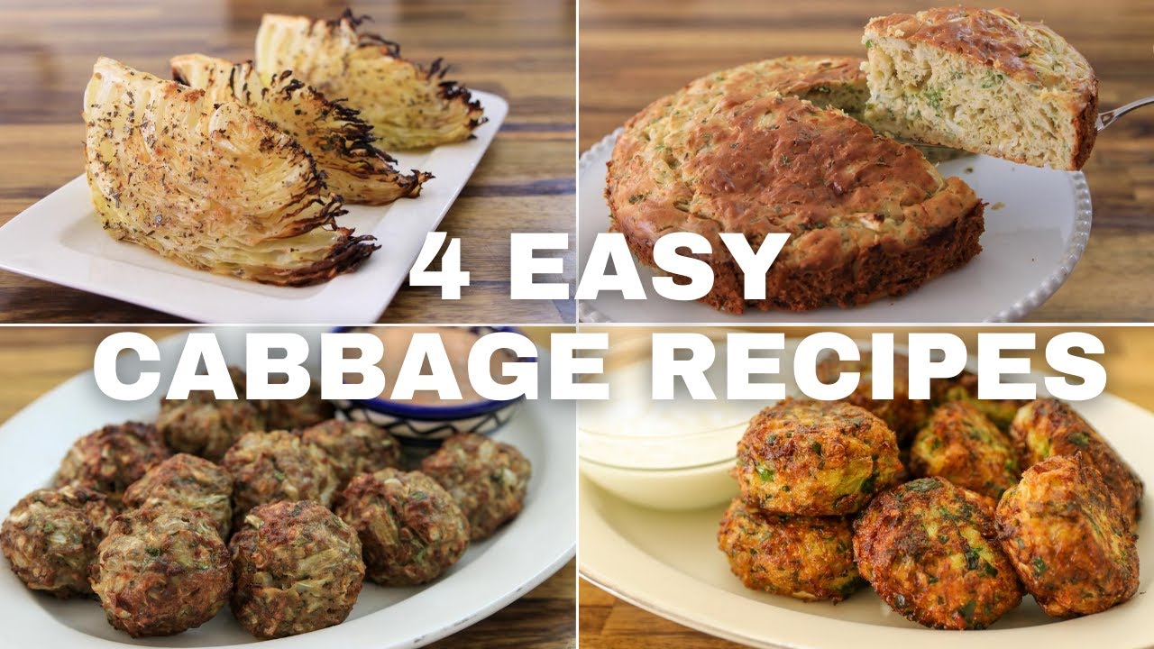 4 Easy Cabbage Recipes