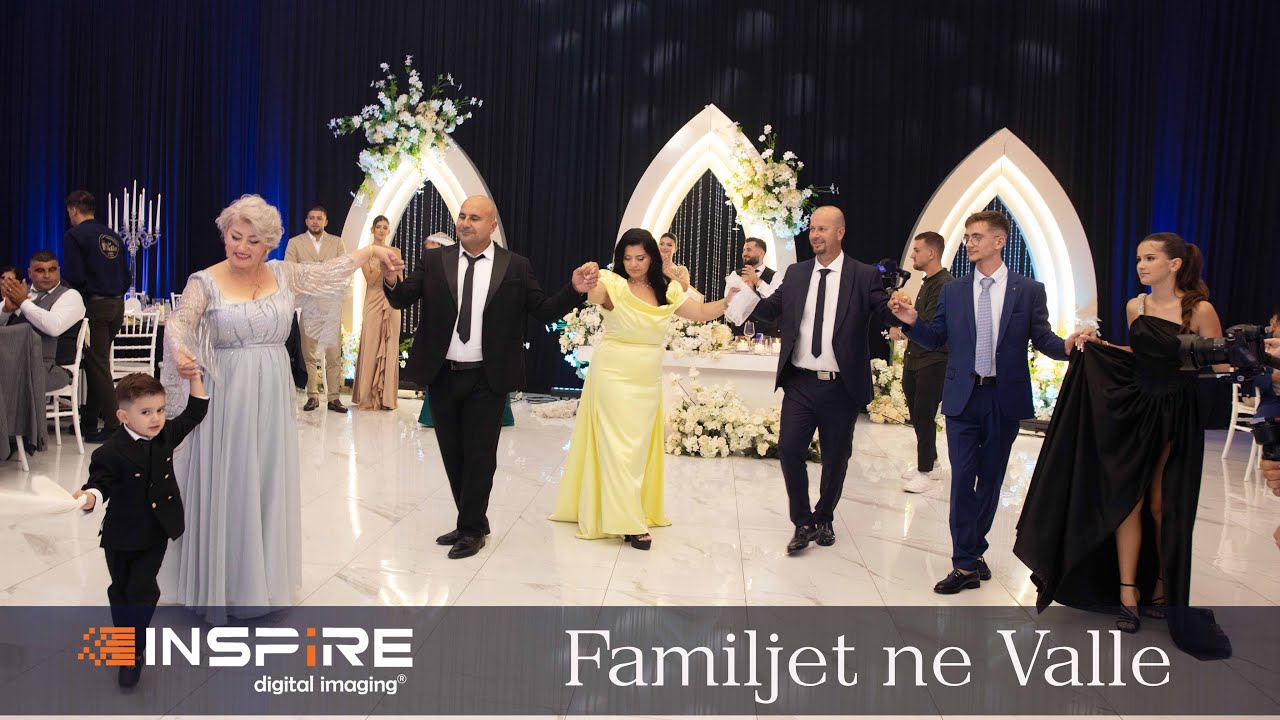 ALBANI & ANXHELA – Dy Familje , Një Gëzim, Vallja e pare - Dasmë Shqiptare / INSPIRE_AL
