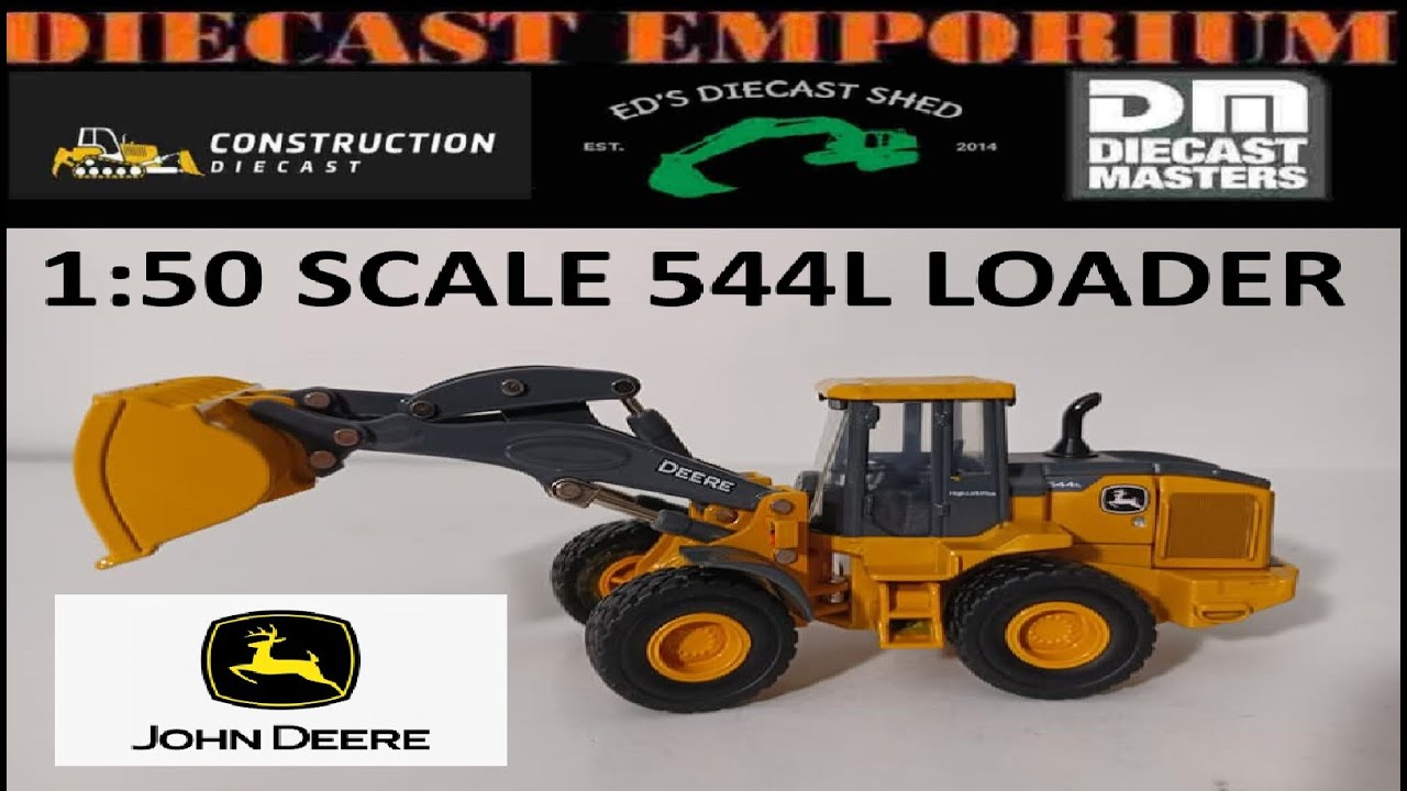 1:50 Scale Ertl Prestige Edition John Deere 544L Wheel Loader