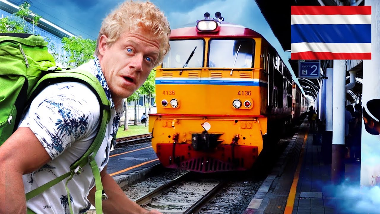 Scary Train from Bangkok, Thailand 🇹🇭 (To Hua Hin) 2022