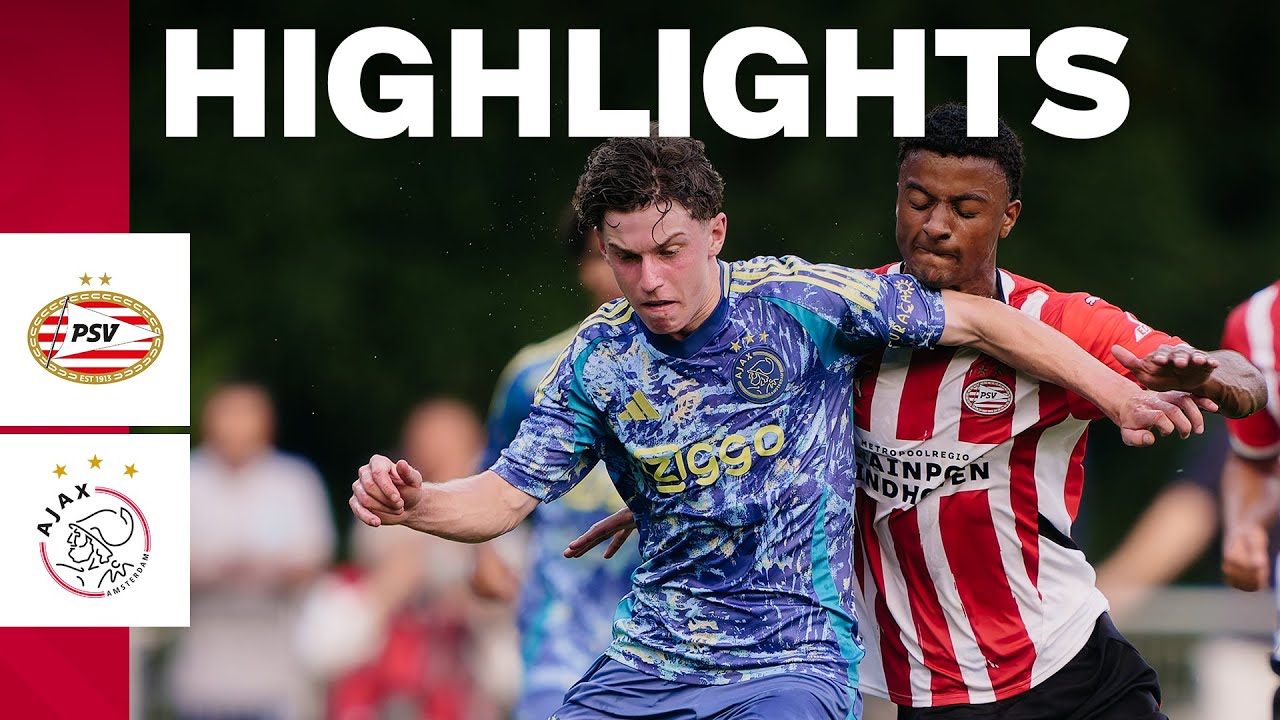 Kaplan’s header secures Ajax a point 🇹🇷 | Highlights Jong PSV - Jong Ajax | Keuken Kampioen Divisie