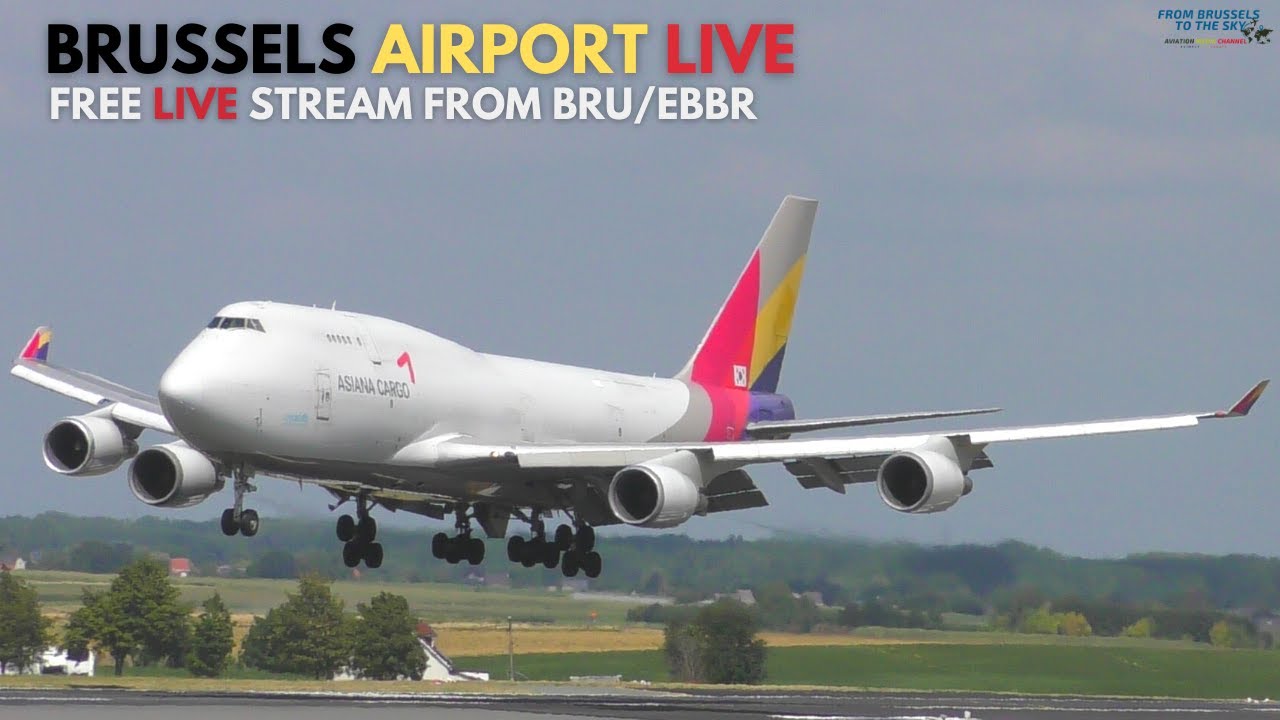 LIVE #Brussels Airport - Planespotting - Belgium