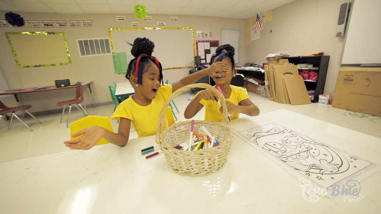 3 MARKER CHALLENGE - TrueBlueTwins