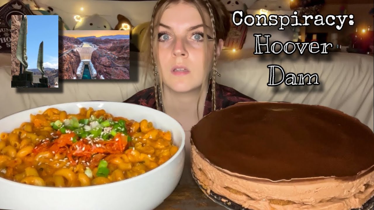KIMCHI MAC AND CHEESE AND NUTELLA TIRAMISU CAKE MUKBANG! (Vegan)