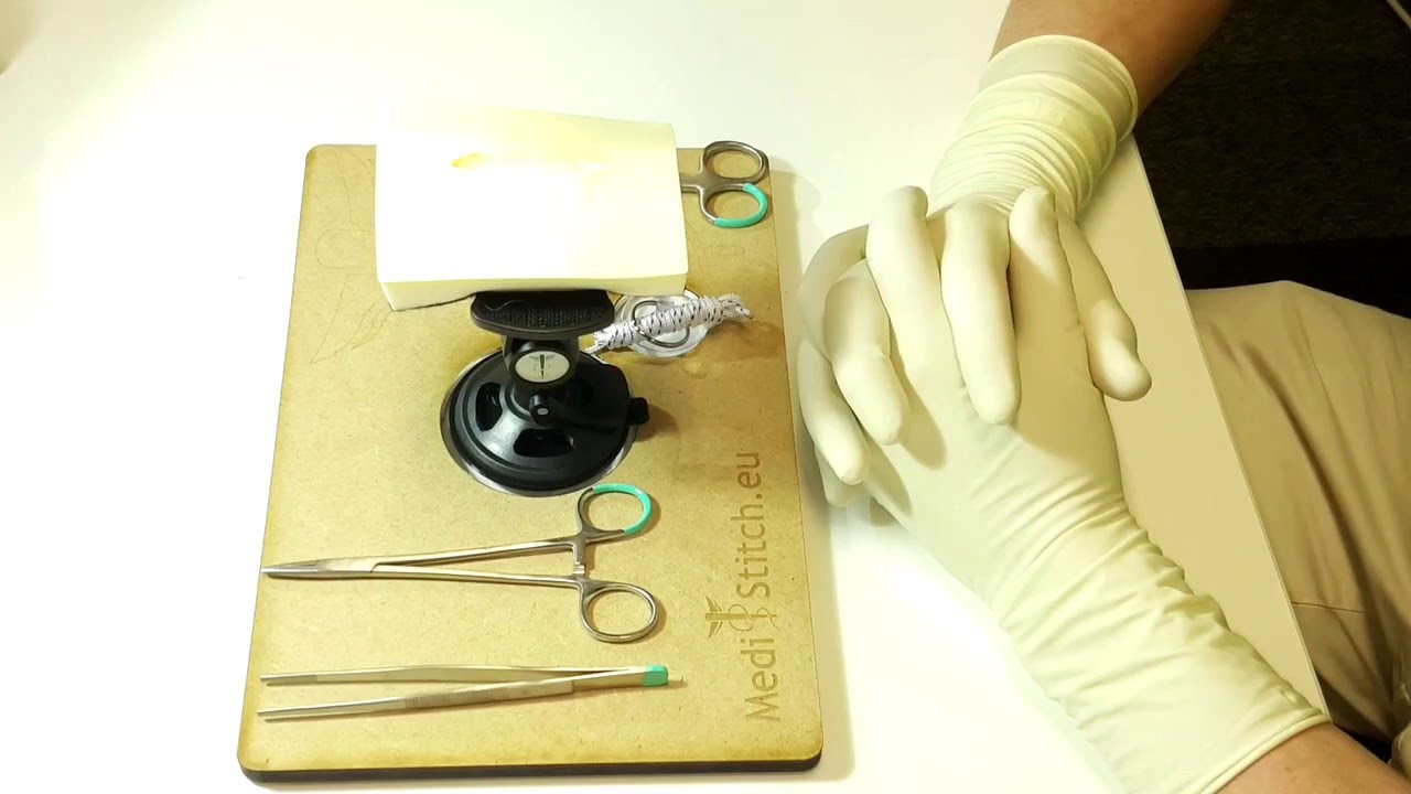 Medisch hechten: Leren hechten en knopen met MediStitch