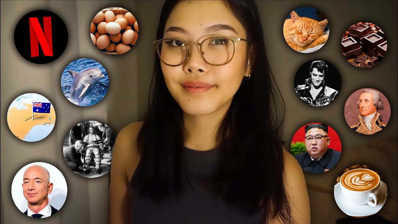 [ASMR] 20 mins of RANDOM Facts for sleep & relaxation
