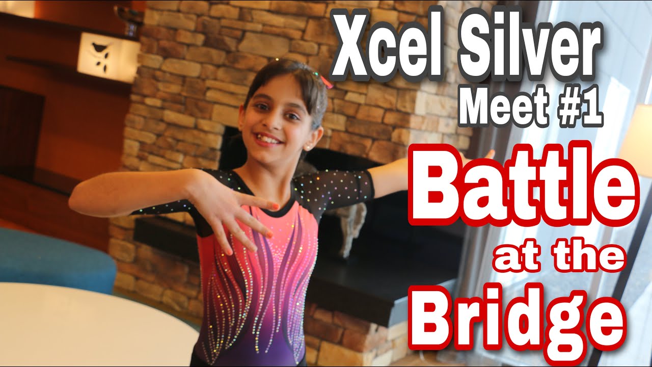 Xcel Silver Gymnastic Meet 2022 | Aahna'a First Ever Meet | Anay Aahna