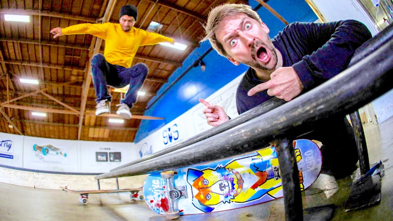 WORLD’S LONGEST HIPPIE JUMP CHALLENGE! | SKATEBOARD CHALLENGES EP. 25