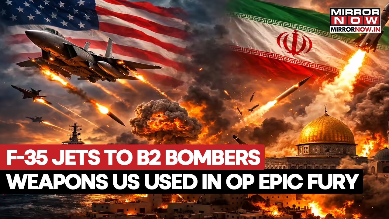 US Releases List Of Weapons Used During Op Epic Fury Against Iran, From F-35 Jets To B2 Bombers