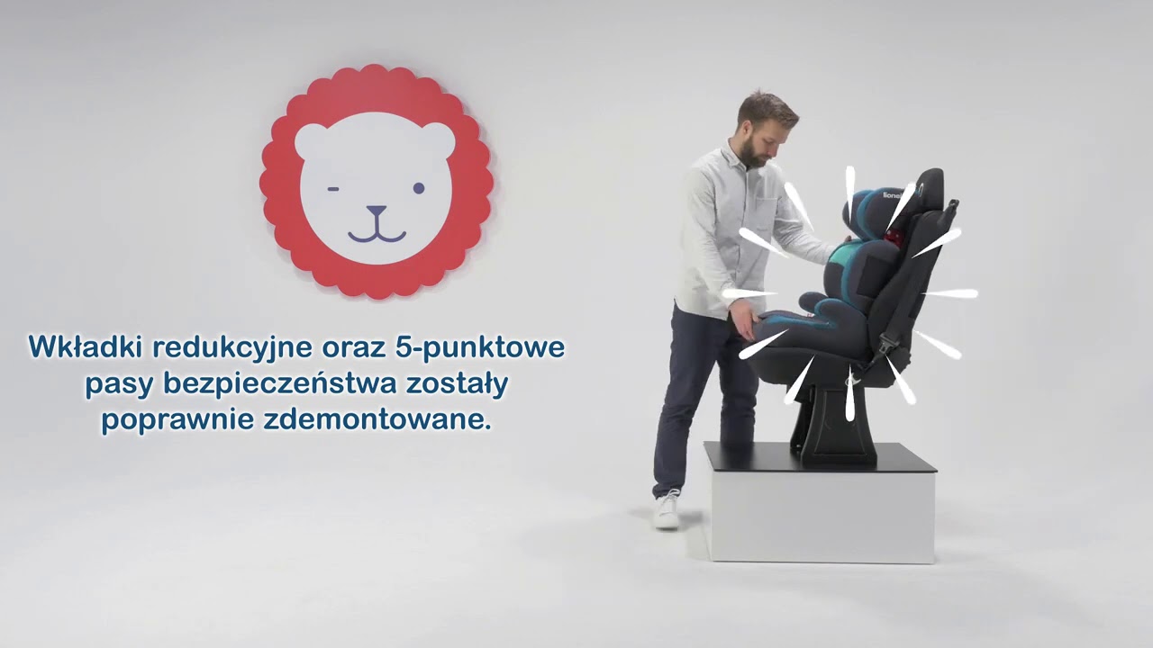 Lionelo Levi One   instrukcja montażu fotelika samochodowego
