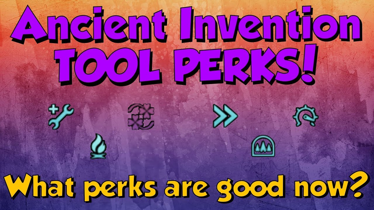 Ancient Invention Tool Perks [Runescape 3] What perks should you now use?