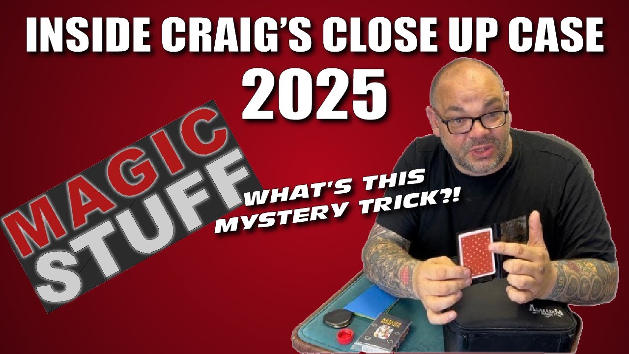 Inside Craig's Close Up Case In 2025 | Magic Stuff