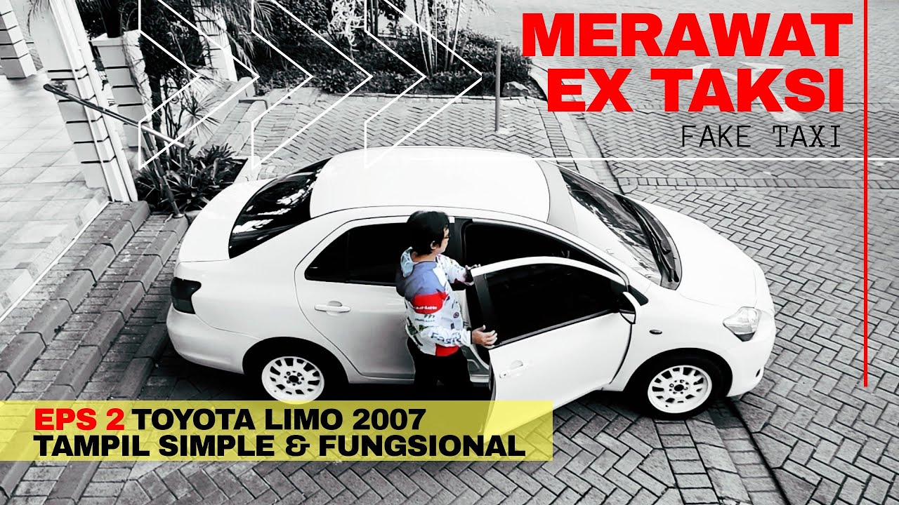 Toyota Vios Limo EX TAKSI modifikasi SIMPLE CAKEP
