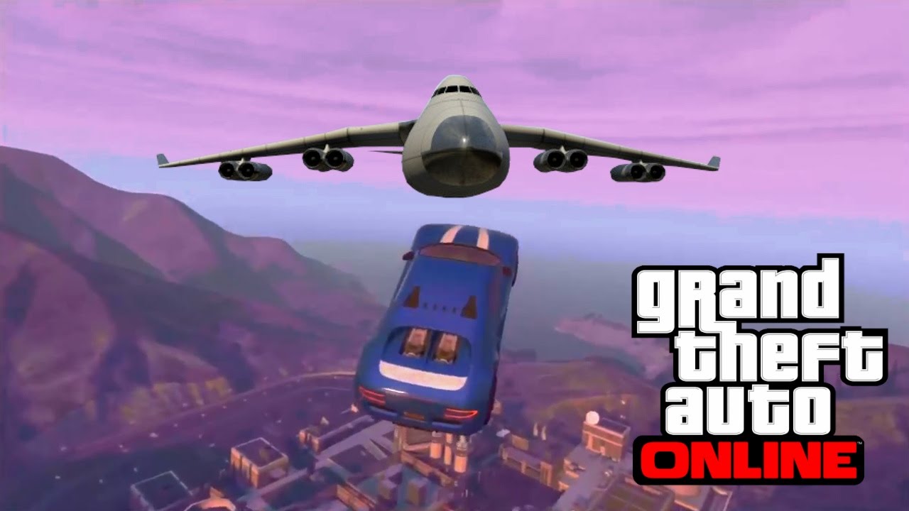 GTA 5 - Top 10 best stunts - MASSIVE JUMP !