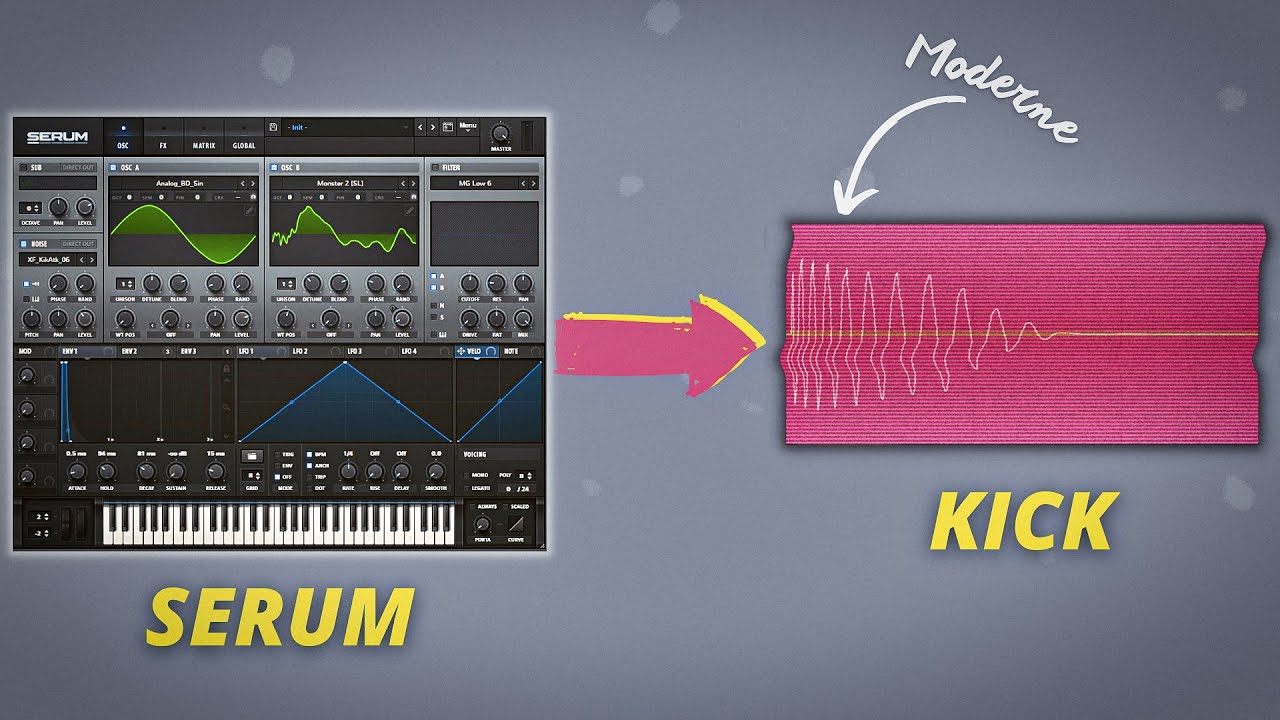 Sound Design - Créer un Kick Moderne avec SERUM