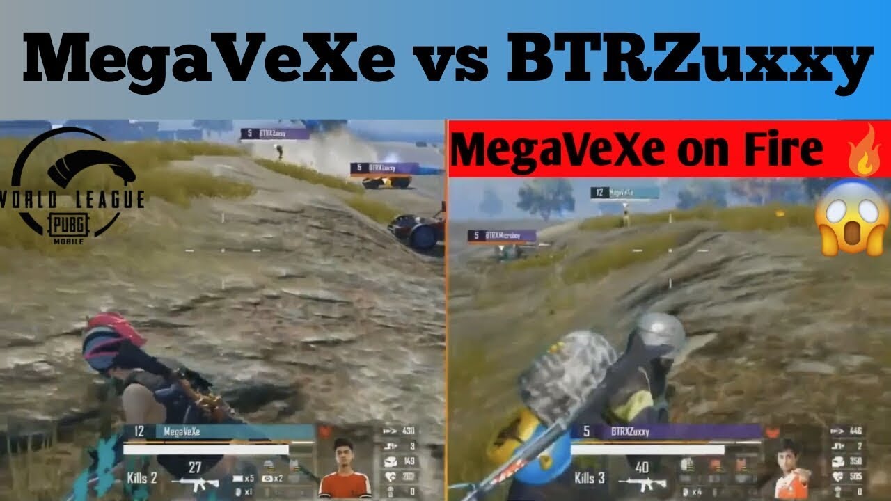 MegaVeXe vs BTRZuxxy in PMWL Super Weekend | Mega vs BTR | Mega Vexe on fire | Mega vexe 1v2 1v3 BTR
