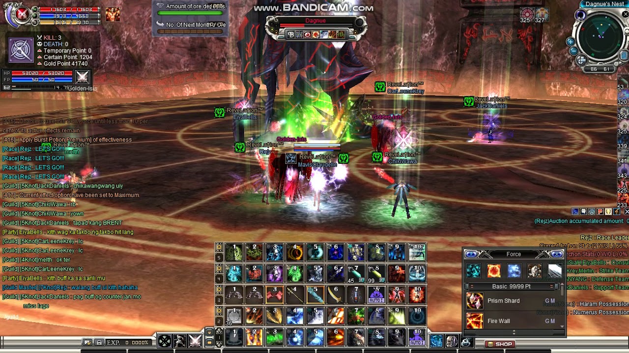 RF Revitalize Dagnue Boss Hunt