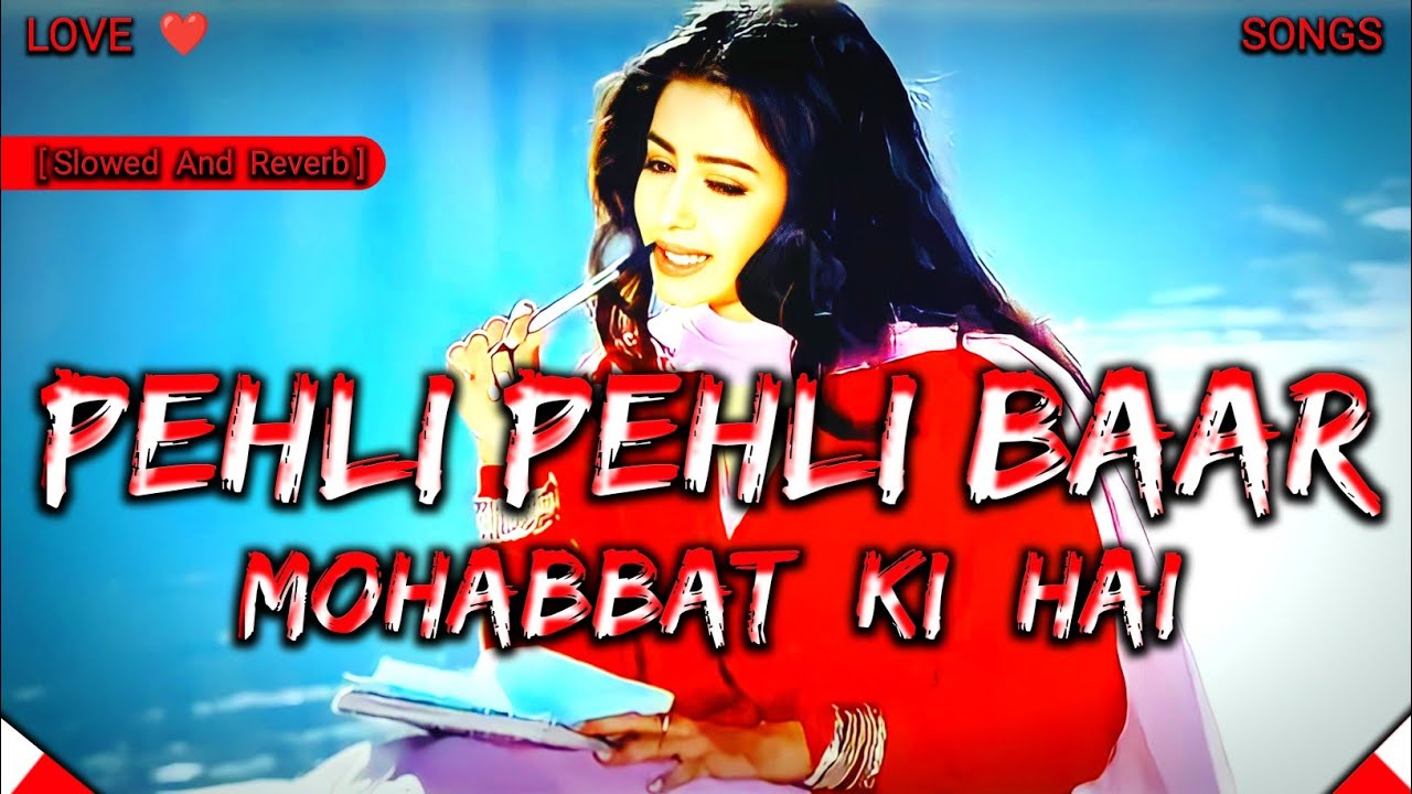 Pehli Pehli Baar Mohabbat Ki Hai | Slowed And Reverb | Lofi Songs Danish ❤️🎧