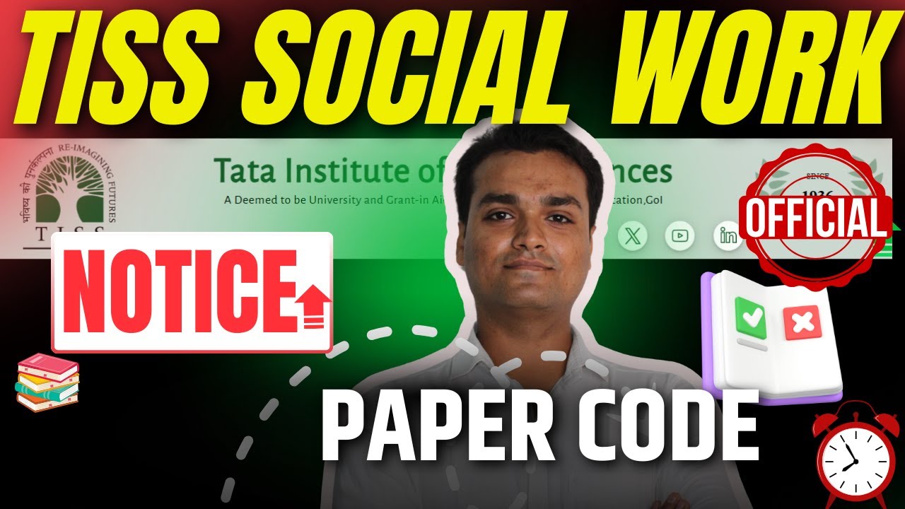 TISS Admission ALERT What They Don't Want You to Know About Paper Code Selection