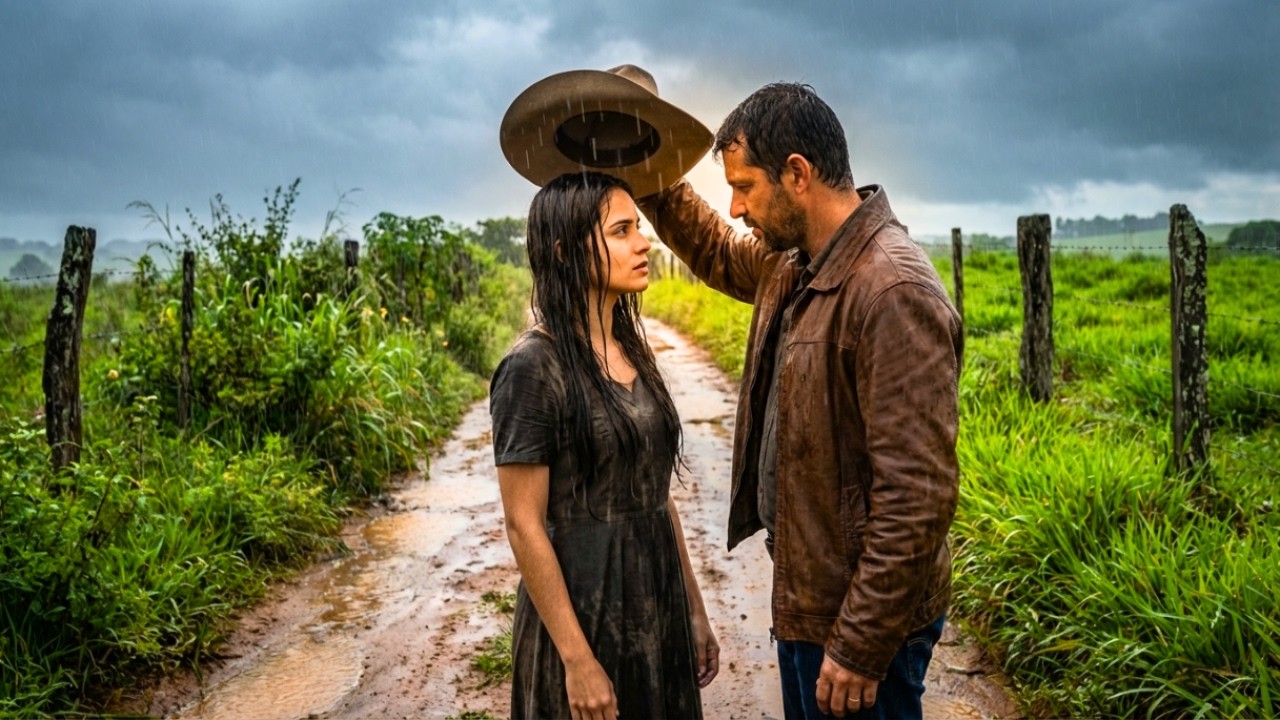 FAZENDEIRO OFERECE AJUDA PARA UMA VIÚVA NA CHUVA… MAS NÃO SABIA QUEM ELA REALMENTE ERA