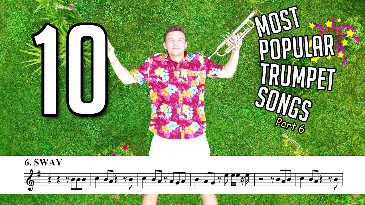 TOP 10 MOST POPULAR TRUMPET SONGS (with Sheet Music, Notes)