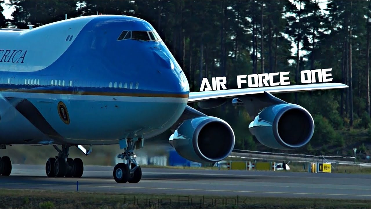 Air Force One At Arlanda - 2013-09-04