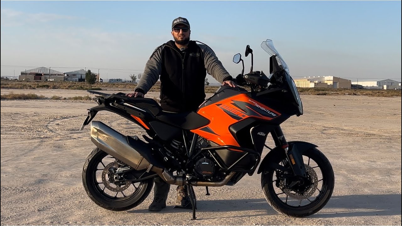 تجربة قيادة دراجة  KTM 1290 SUPER ADVENTURE S