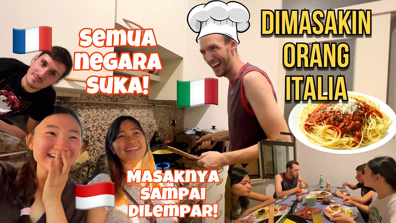 KE RUMAH ORANG INDONESIA YANG NIKAH DENGAN ORANG ITALIA! DIMASAKIN SAMA SUAMI NYA #30
