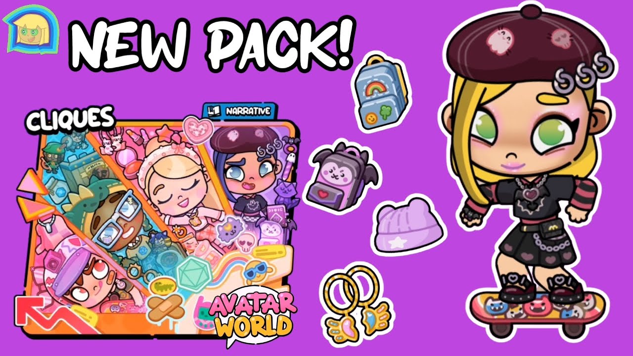 IS IT WORTH IT? AVATAR WORLD CLIQUES PACK UPDATE! (Gameplay with Everyone's Toy Club)