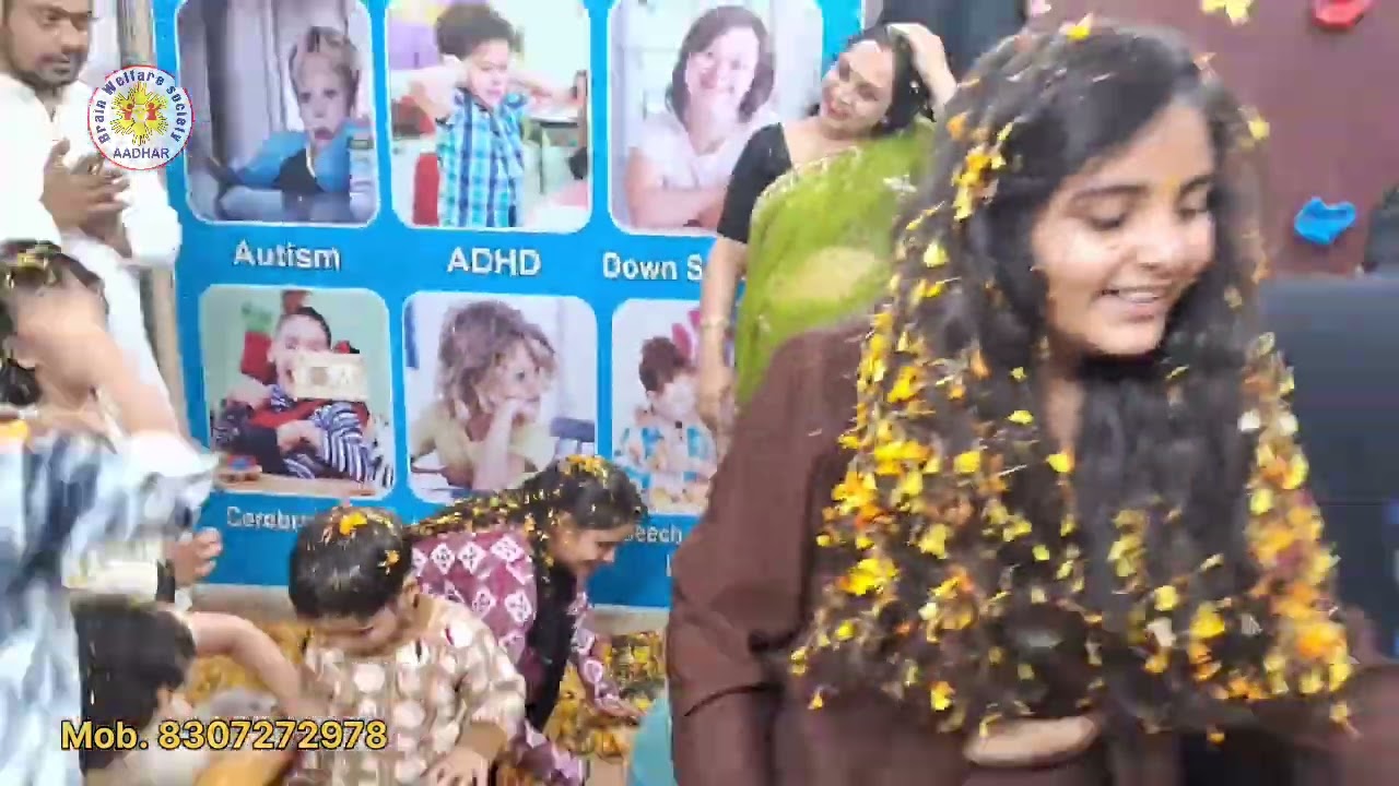 Holi celebration 2026 with Special Childrens #holi #holi2026 #celebration