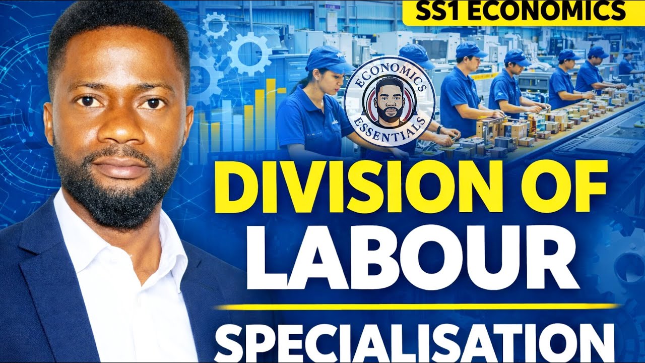 Division of Labour & Specialisation Explained Simply | SS1 Economics