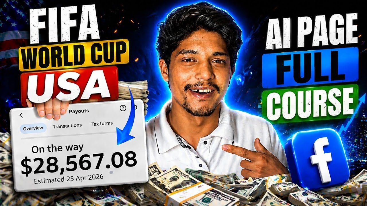 🚀 Build a USA AI Football Page Using AI (Full Course 2026) ⚽ | World Cup Strategy