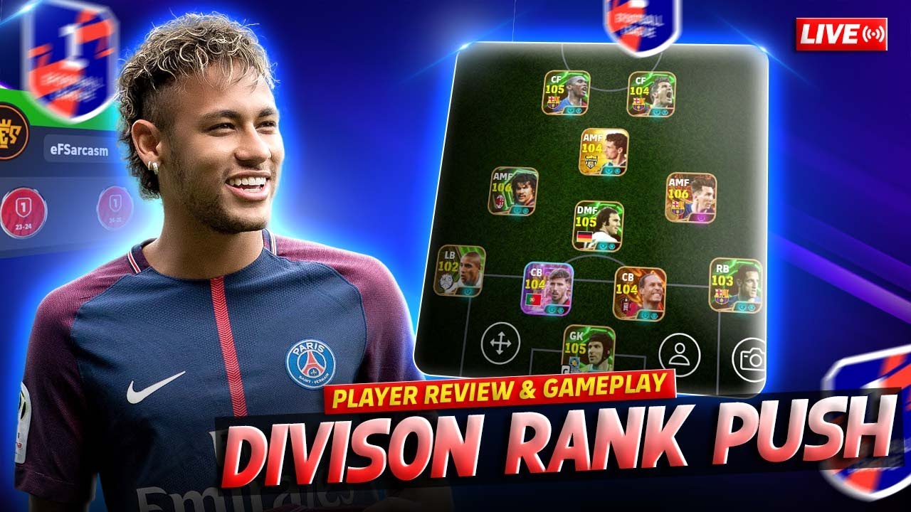 RANK PUSH & FRIENDLY🔥 | LIVE🔴 eFootball  GAMEPLAY
