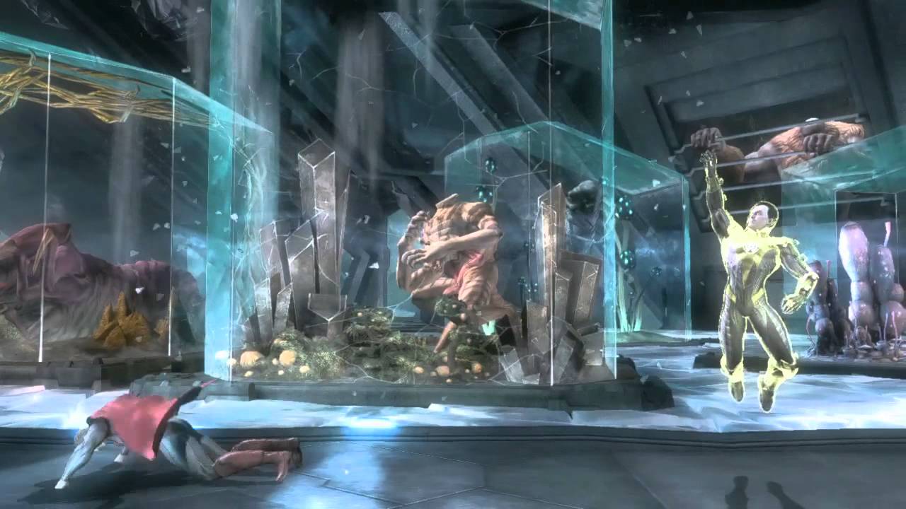 Injustice Battle Arena Fight Video: Superman vs. Sinestro