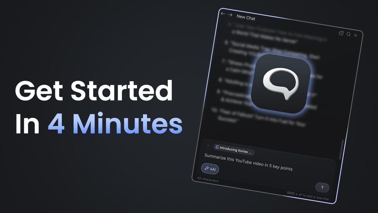 Начните работу с Kortex за 4 минуты