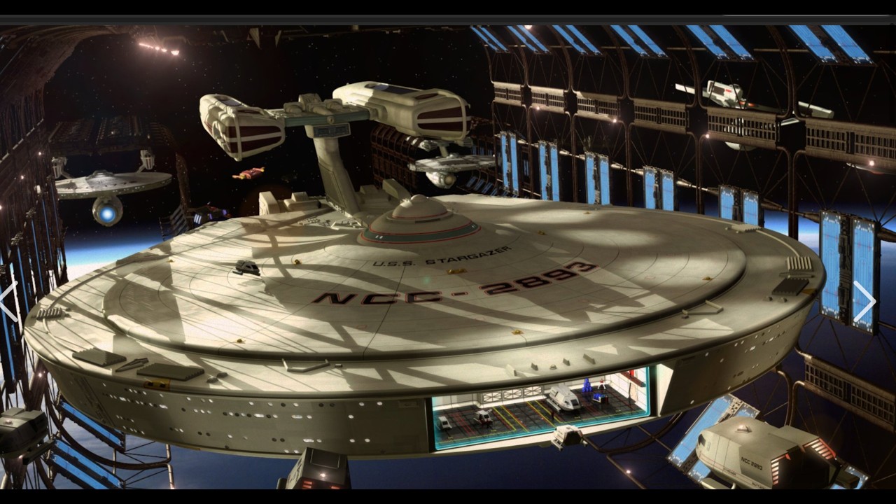 How to make USS STARGAZER from Star Trek - NO MAN'S SKY