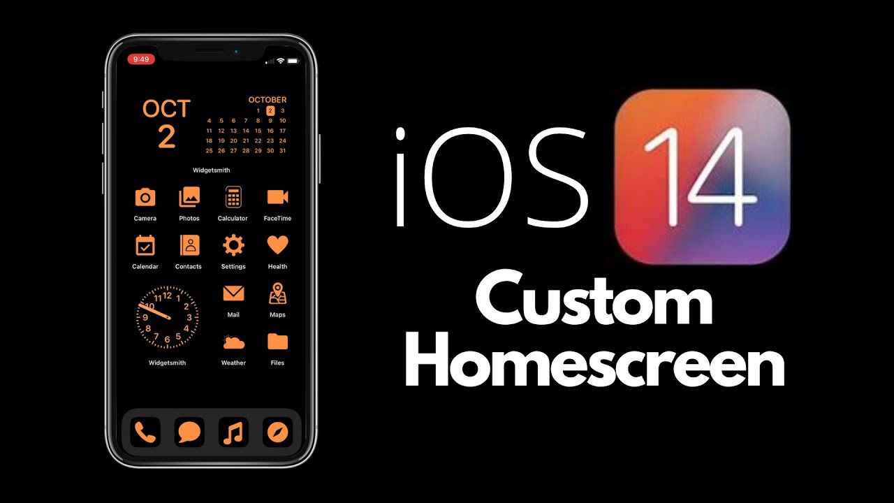 iOS 14: Custom Homescreen