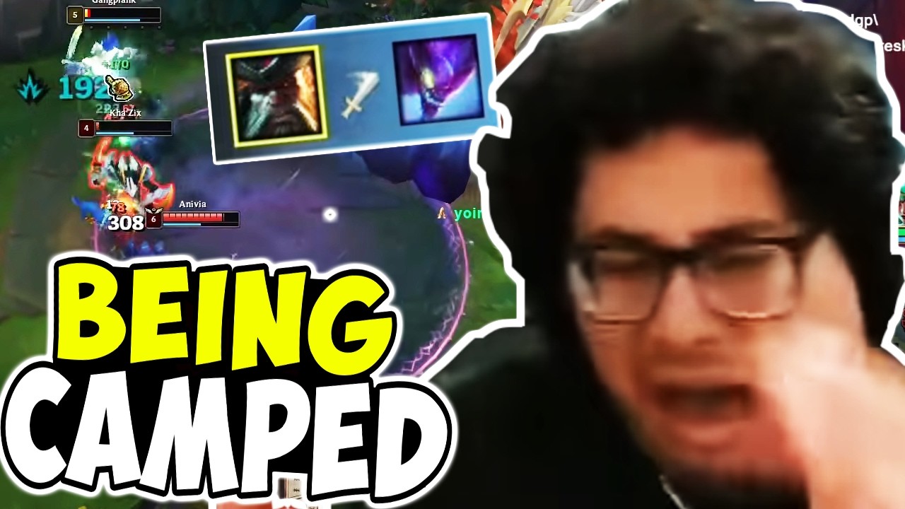 They CAMPED Me While  Playing VS a MAGE TOP