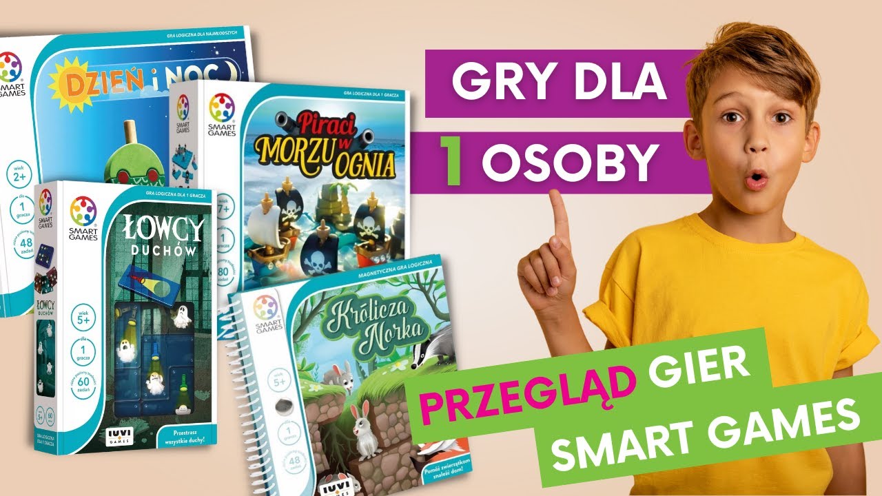 Najlepsze gry logiczne dla dzieci! - Gry Smart Games | Tublu.pl