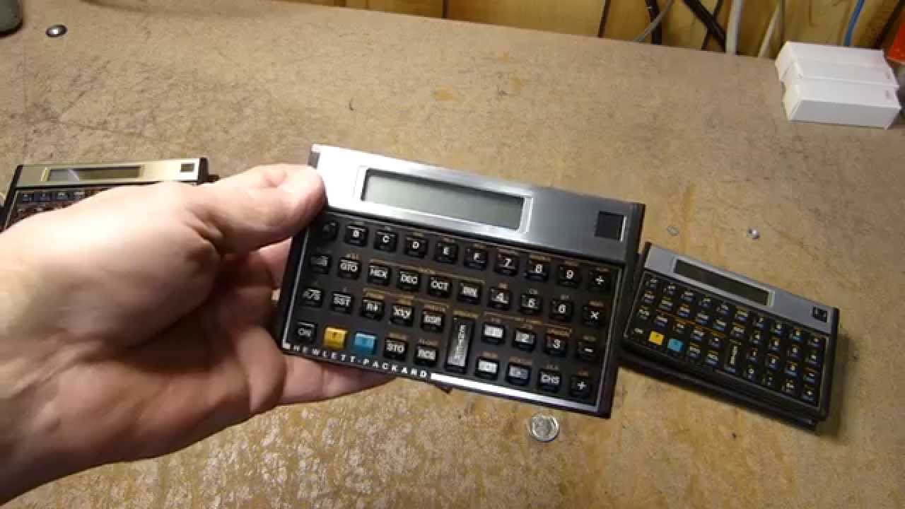 HP 15C 12C 16C RPN Calculator Reset Procedure