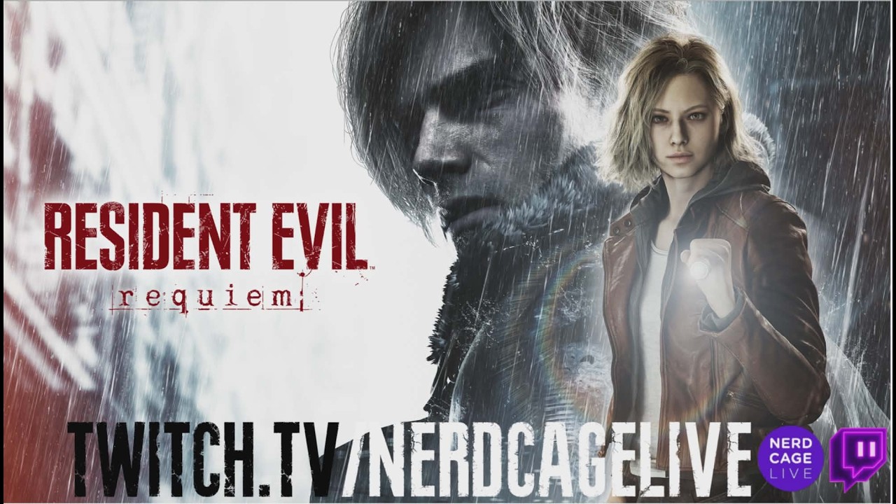 Resident Evil: Requiem Playthrough PART 2: Leon Is Back In Raccoon City! #NerdCageLIVEGaming #RE9