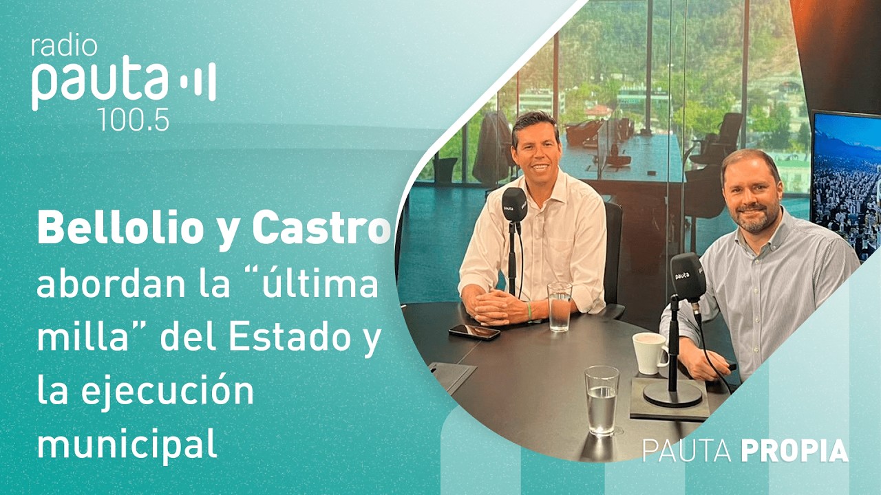 Jaime Bellolio y Claudio Castro abordan la “última milla” del Estado y la ejecución municipal