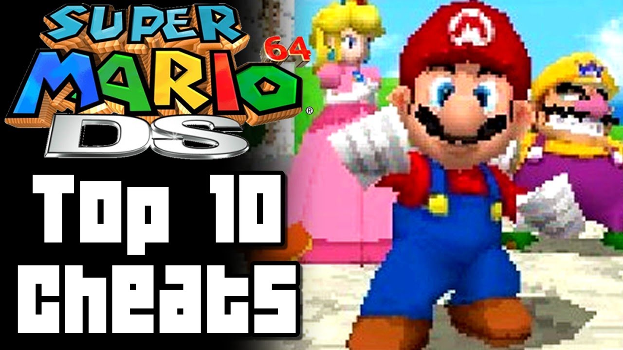 Super Mario 64 DS Top 10 CHEATS (Nintendo DS)