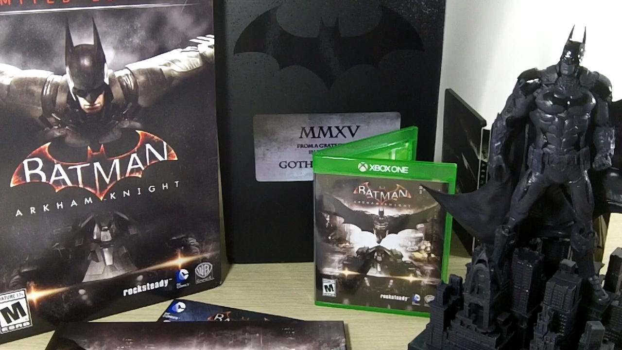 Batman Arkham Knight Limited Edition Unboxing