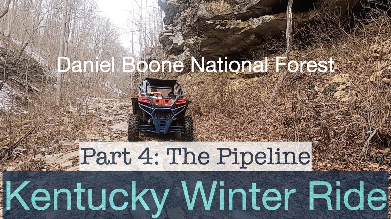 Trail Riding Our Polaris Ranger Crew 1000//THE PIPELINE//DANIEL BOONE NATIONAL FOREST//PART 4