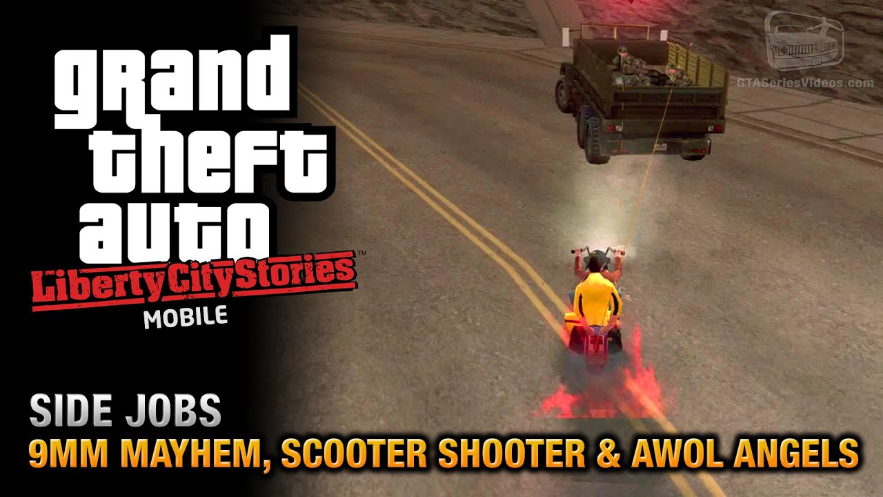 GTA Liberty City Stories Mobile - Drive-By Challenges