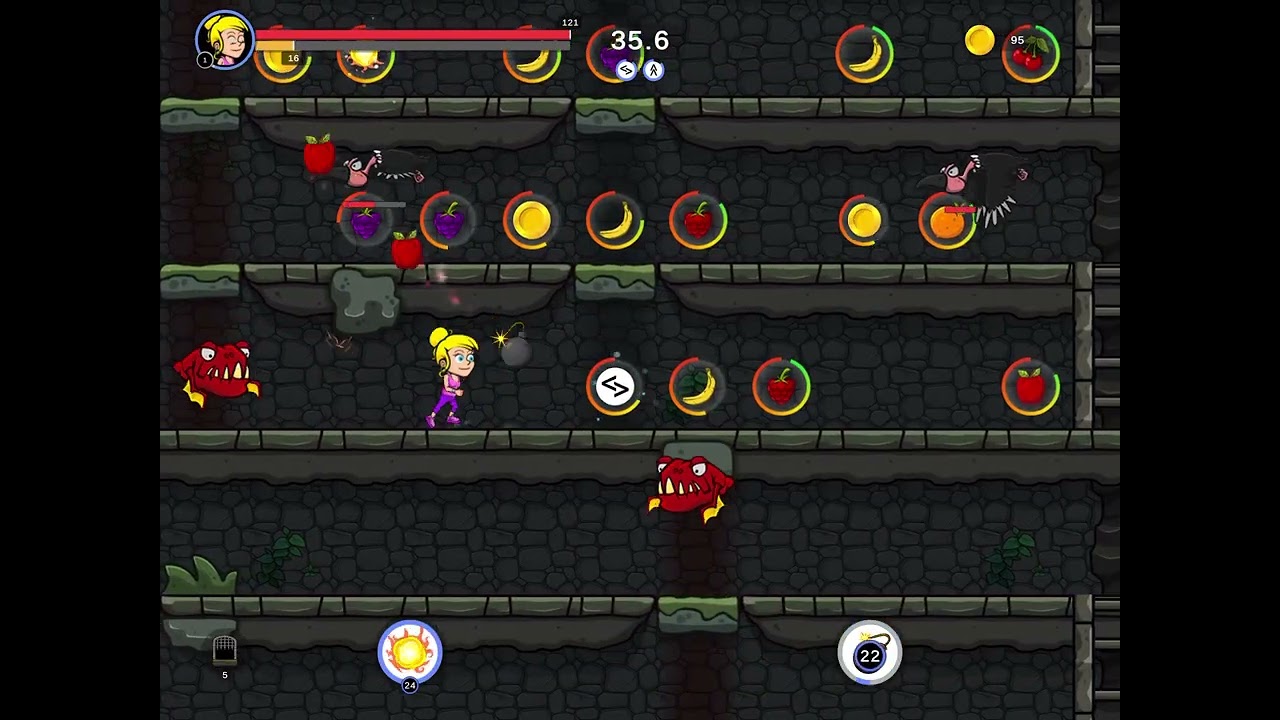 🎮 Run Up: Arcade Challenge on iPad 👱&zwj;♀️ Girl's gameplay