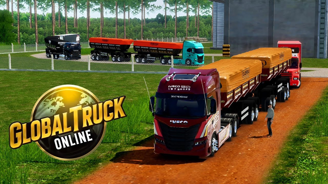 IVECO S-WAY SAINDO DA AGROGRÃO LEVANTANDO POEIRA - Global Truck Online 