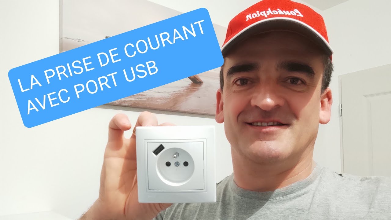 LA PRISE DE COURANT AVEC PORT USB